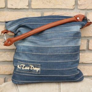 ENGLISH - Jeans upcycling hand bag "Chobe" - Sewing pattern & instructions
